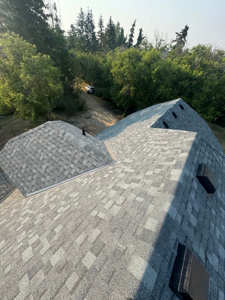 Roofing Project in Red Dear, Alberta in Canada. Done by Top Master Roofing Inc.