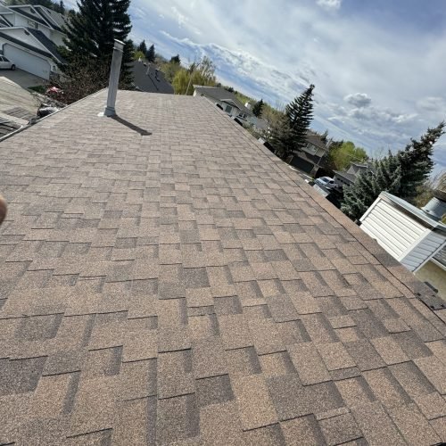 Roofing Project in Calgary, Alberta in Canada. Done by Top Master Roofing Inc.