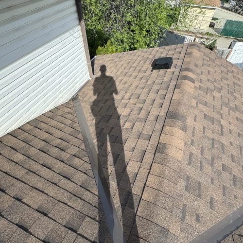 Roofing Project in Calgary, Alberta in Canada. Done by Top Master Roofing Inc.
