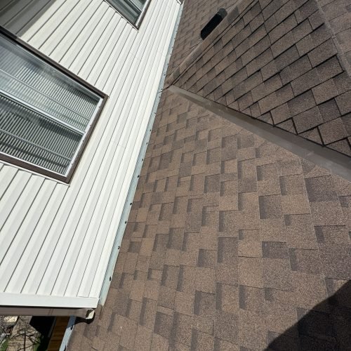 Roofing Project in Calgary, Alberta in Canada. Done by Top Master Roofing Inc.