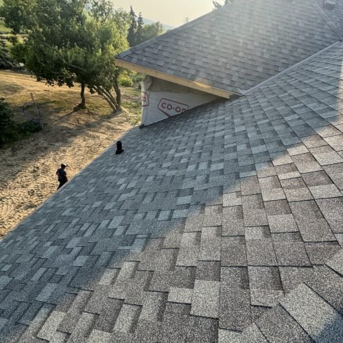 Roofing Project in Red Dear, Alberta in Canada. Done by Top Master Roofing Inc.